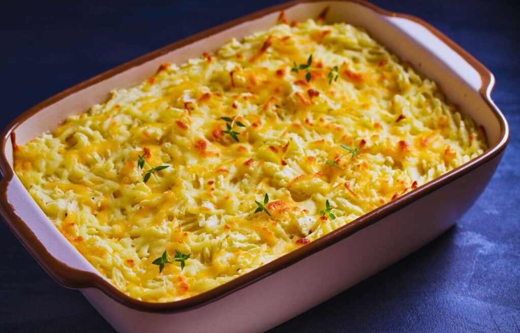 escondidinho de carne seca com mandioca