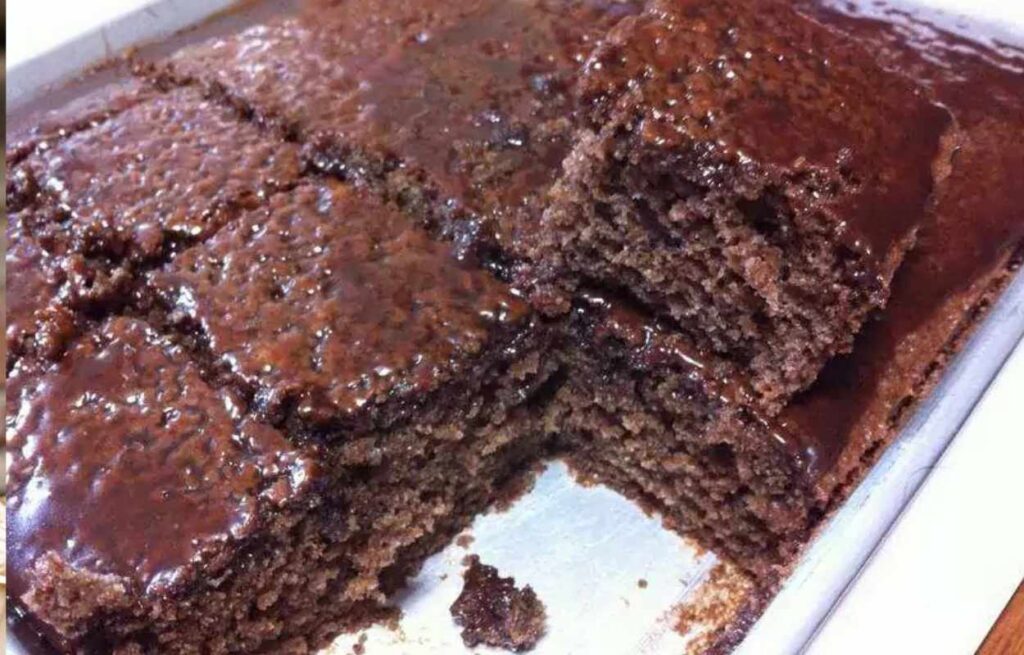 bolo de chocolate quente